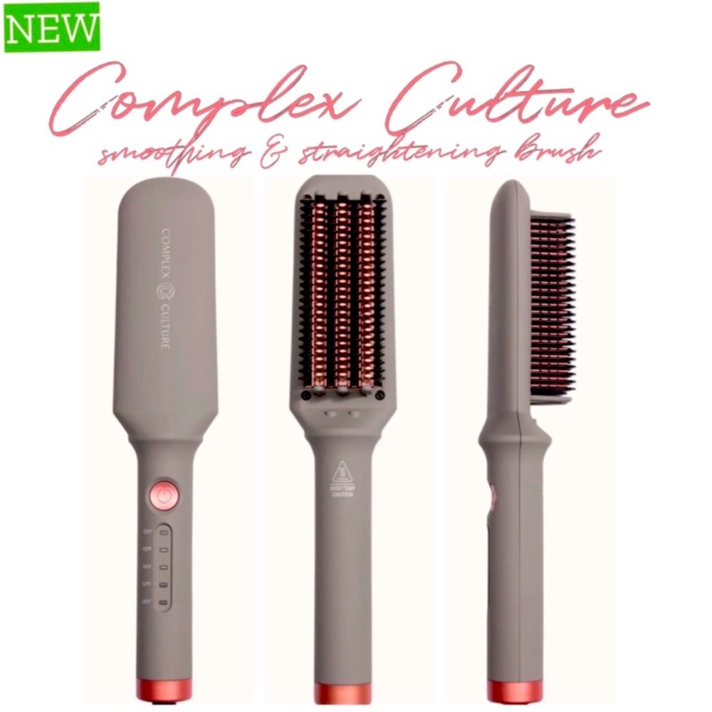 BNIB UNOPENED UNUSED Complex Culture smoothing and straightening brush
